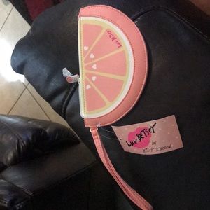 Betsey Johnson coin purse.